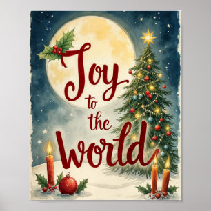 Affiche Joy to the World Digital