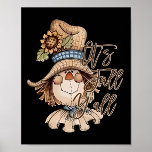Affiche Joyeuse fête d'automne d'Action de grâce