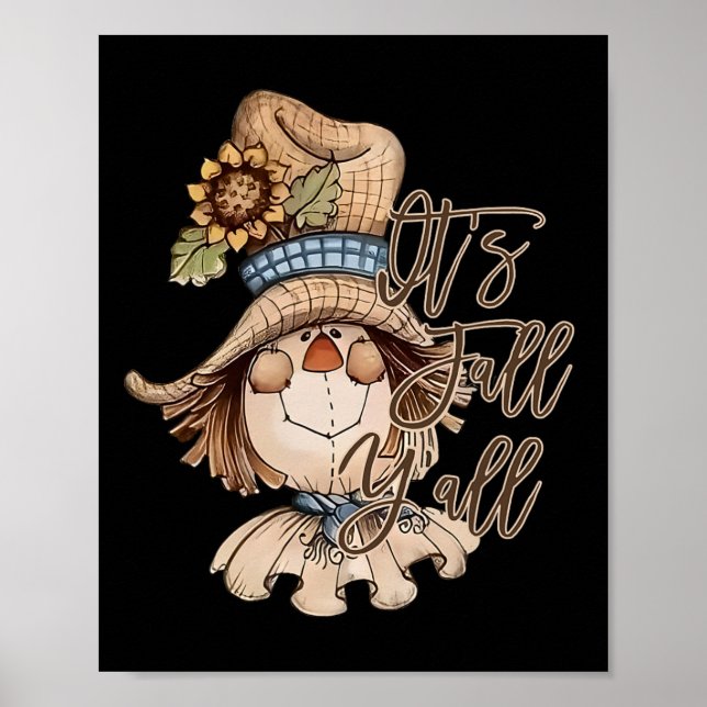 Affiche Joyeuse fête d'automne d'Action de grâce  (Devant)