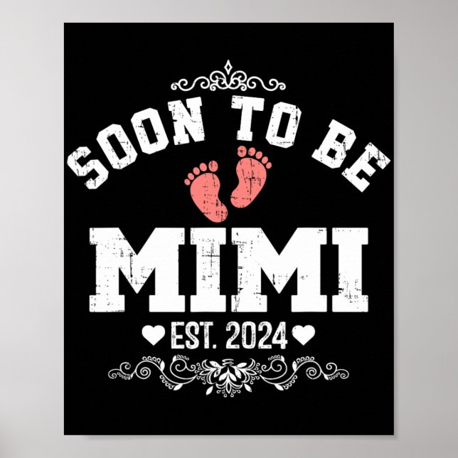Affiche Joyeuse fête des mères futur mimi 2024  (Devant)