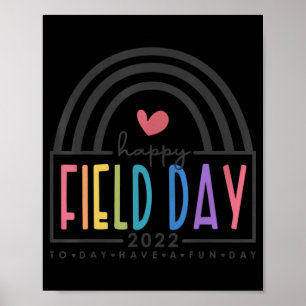 Affiche Joyeuse journée de terrain 2022 arc-en-ciel amusan
