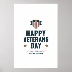 Affiche Joyeuse journée des anciens combattants