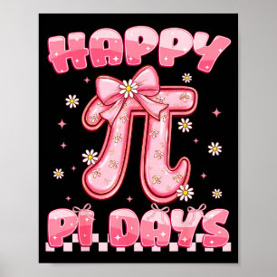 Affiche Joyeuse Journée Pi 3.14 Soyez Irrationnel Coquette