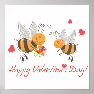 Affiche Joyeuse Saint-Valentin