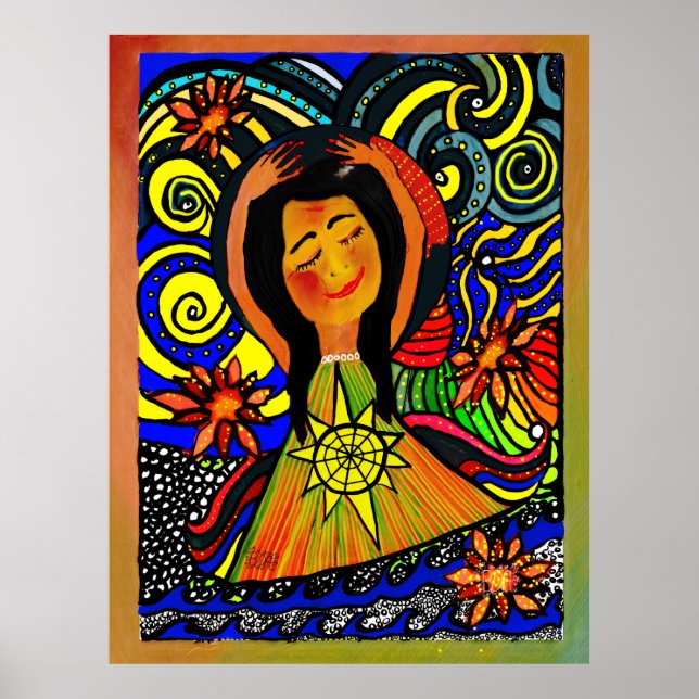 Affiche Joyeuse sérénité : une célébration de la paix inté (Devant)