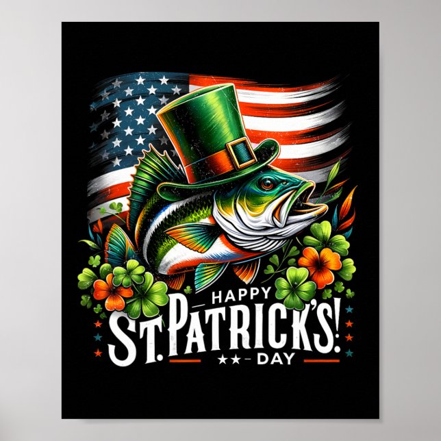 Affiche Joyeuse St Patrick journée Drôle de St Patrick Bys (Devant)