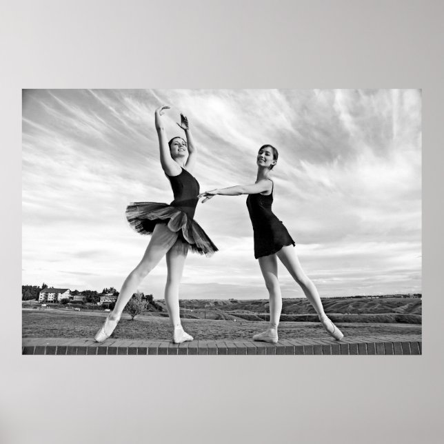 Affiche Joyeuses ballerines (Devant)