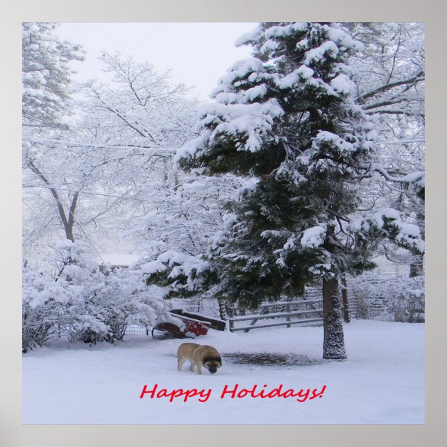 Affiche Joyeuses fêtes !..... (Devant)