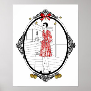 Affiche Joyeuses Fêtes