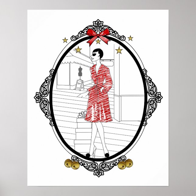 Affiche Joyeuses Fêtes (Devant)