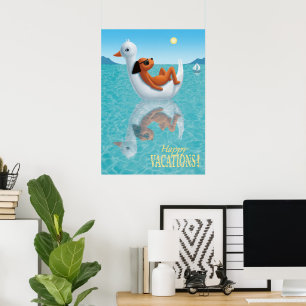 Affiche Joyeuses Vacances !