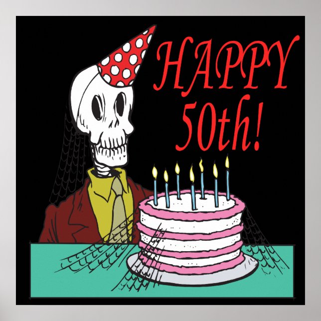 Affiche Joyeux 50ème (Devant)