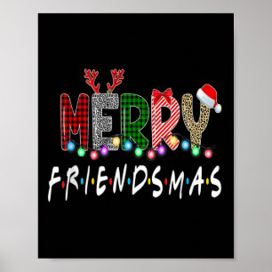 Affiche Joyeux amis Amis Noël Correspondances Noël G