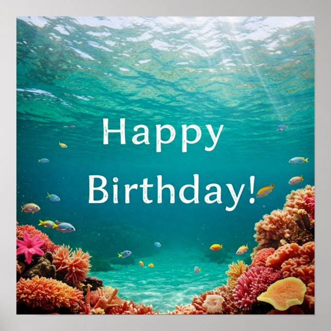 Affiche Joyeux anniversaire ! (Devant)