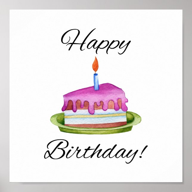 Affiche Joyeux anniversaire ! (Devant)