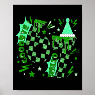 Affiche Joyeux anniversaire 7 ans au revoir 6 bonjour 7 67