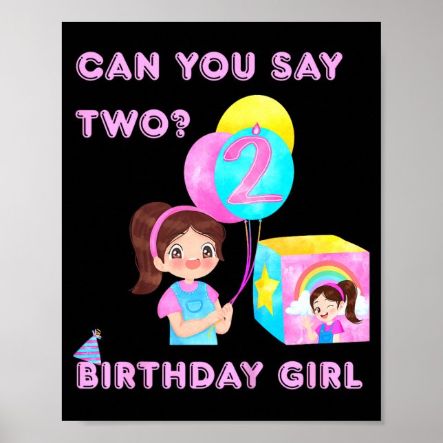 Affiche Joyeux anniversaire les enfants  (Devant)