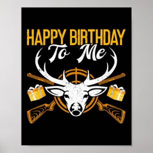 Affiche Joyeux Anniversaire Pour Moi Drôle Anniversaire De