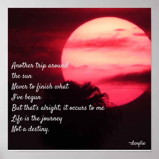 Affiche Joyeux anniversaire pour moi - Un autre voyage aut (Devant)