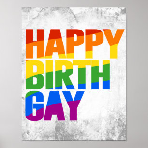 Affiche Joyeux Birthgay