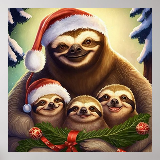 Affiche Joyeux fentes de Noël (Devant)