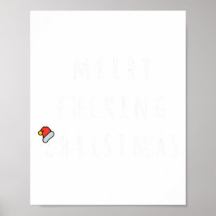 Affiche Joyeux Forêt Noël Humoristique Noël Cadeaux Hommes