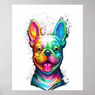 Affiche Joyeux French Bulldog