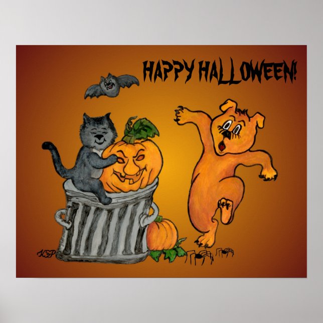 Affiche Joyeux Halloween ! 5 (Devant)