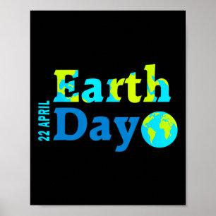 Affiche Joyeux Jour des terres 2025 Cadeaux Jour des terre