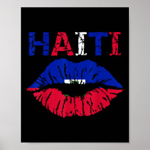 Affiche Joyeux Jour du Drapeau haïtien Fête de l'Indépenda
