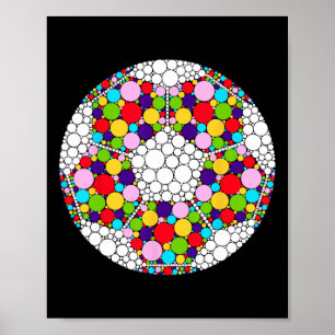 Affiche Joyeux jour du point Football à pois Art Étudiant