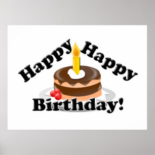 Affiche Joyeux, Joyeux anniversaire !