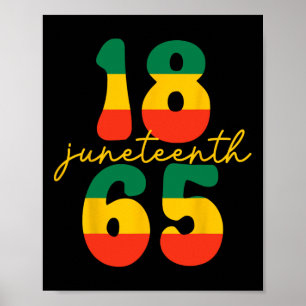 Affiche Joyeux JunetDix Est Mon Jour De L'Indépendance Enf