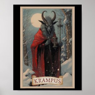 Affiche Joyeux Krampus Noël Xmas Horreur Sweat-shirt hideu