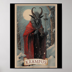 Affiche Joyeux Krampus Noël Xmas Horreur Sweatshirt Horrib