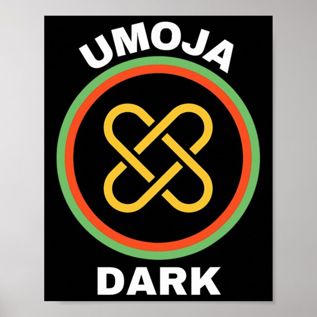Affiche Joyeux Kwanzaa Kinara-umoja Principes De Kwanzaa (Devant)