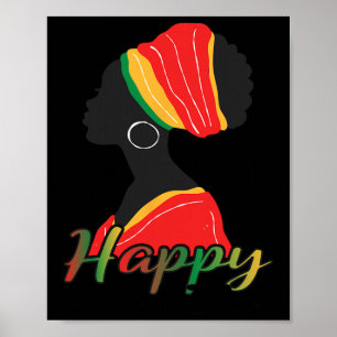 Affiche Joyeux Kwanzaa Sept Principes De Kwanzaa Africain