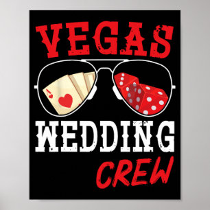 Affiche Joyeux Marié Marié Mari Maris Maris et Femme Vegas