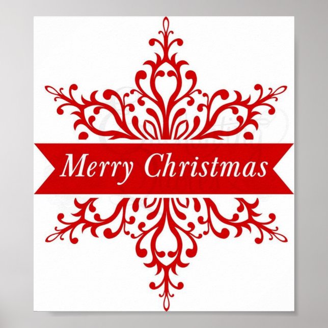 Affiche joyeux noël (Devant)