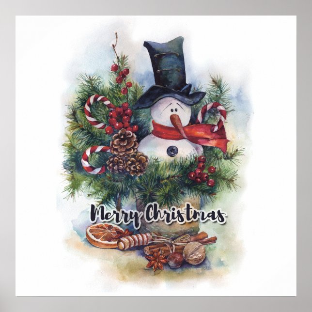 Affiche Joyeux Noël (Devant)