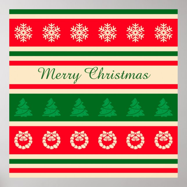 Affiche Joyeux Noël (Devant)