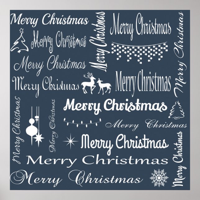 Affiche Joyeux Noël (Devant)