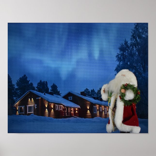 Affiche Joyeux Noël. (Devant)