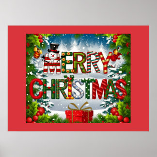 Affiche Joyeux Noël
