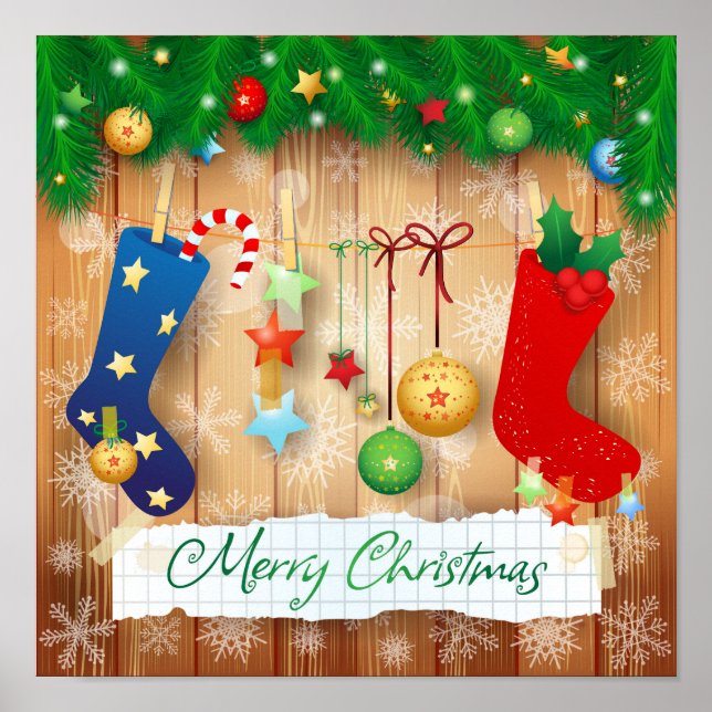 Affiche Joyeux Noël (Devant)