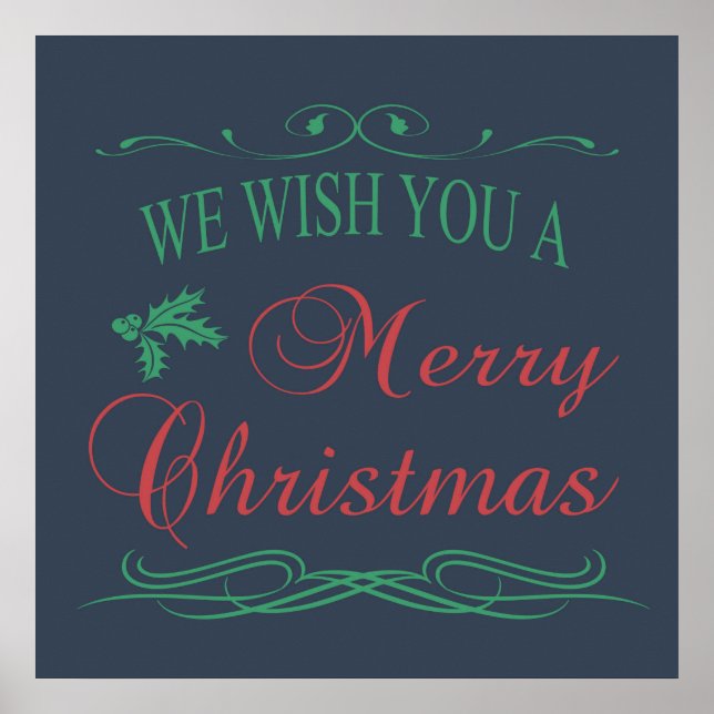 Affiche Joyeux Noël (Devant)