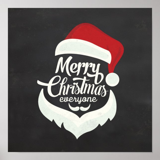 Affiche Joyeux Noël à tous (Devant)