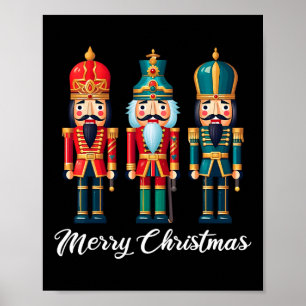 Affiche Joyeux Noël Casse-Noisette Ballet Festivals Hommes