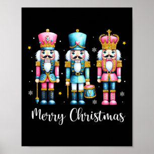 Affiche Joyeux Noël Casse-Noisette Ballet Festivals Hommes