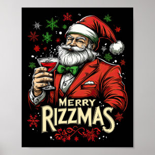 Affiche Joyeux Noël Père Noël